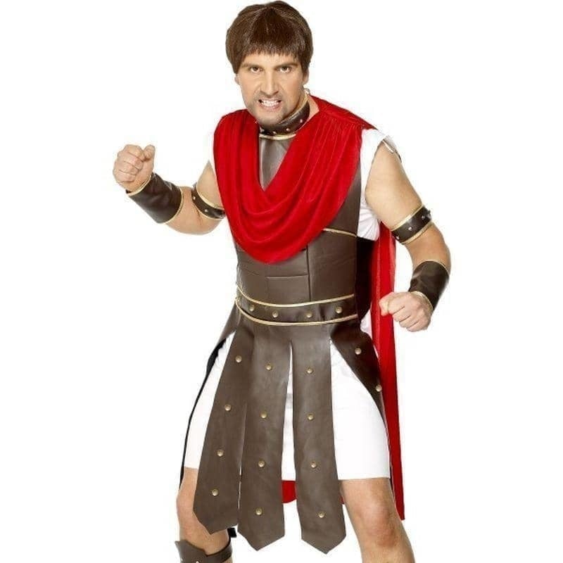 Costumes Australia Centurion Costume Adult Brown Red_1