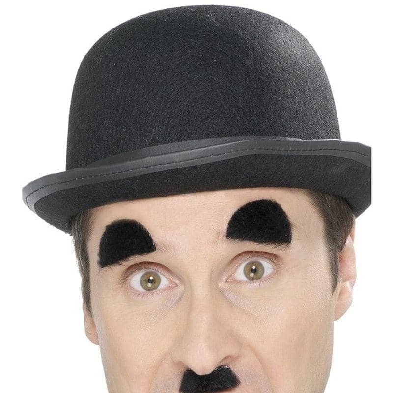 Costumes Australia Chaplin Tash and Eyebrows Adult Black_1