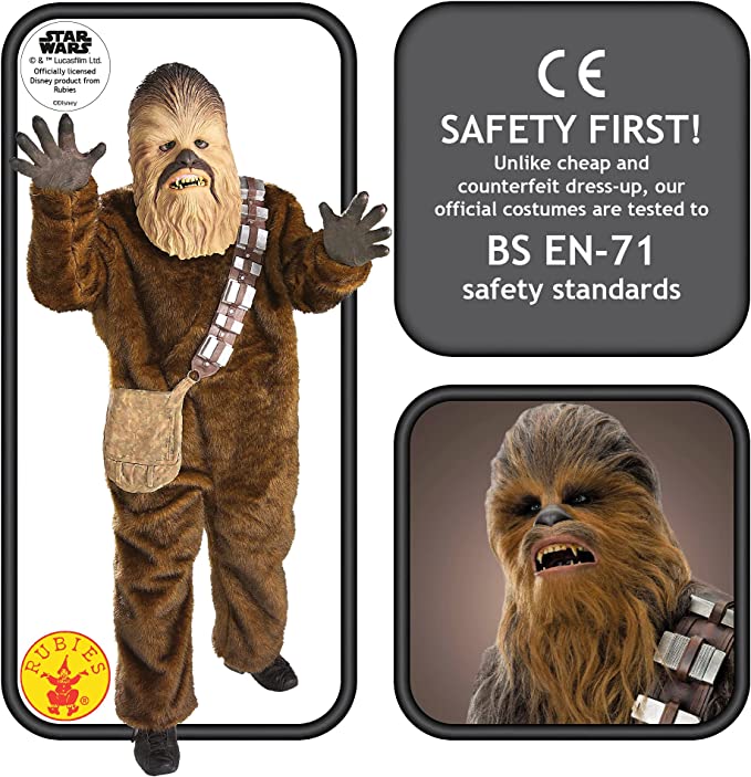 Costumes Australia Chewbacca Costume Childs Classic Star Wars Deluxe Wookie_2