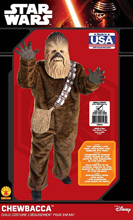 Costumes Australia Chewbacca Costume Childs Classic Star Wars Deluxe Wookie_4