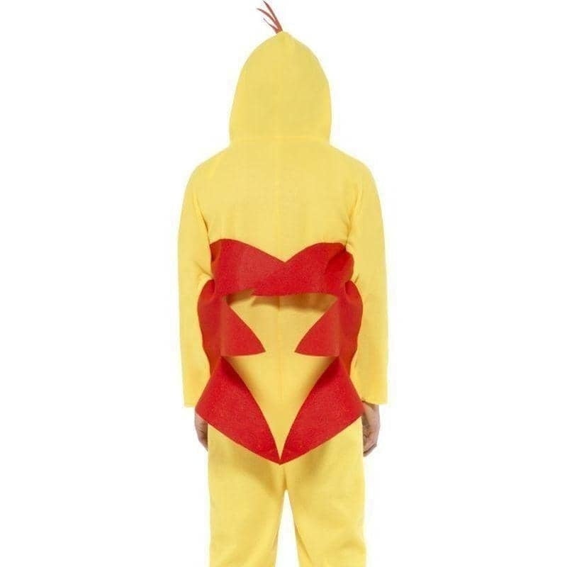 Costumes Australia Chicken Costume Adult Yellow Jumpsuit With Red Attachments_2