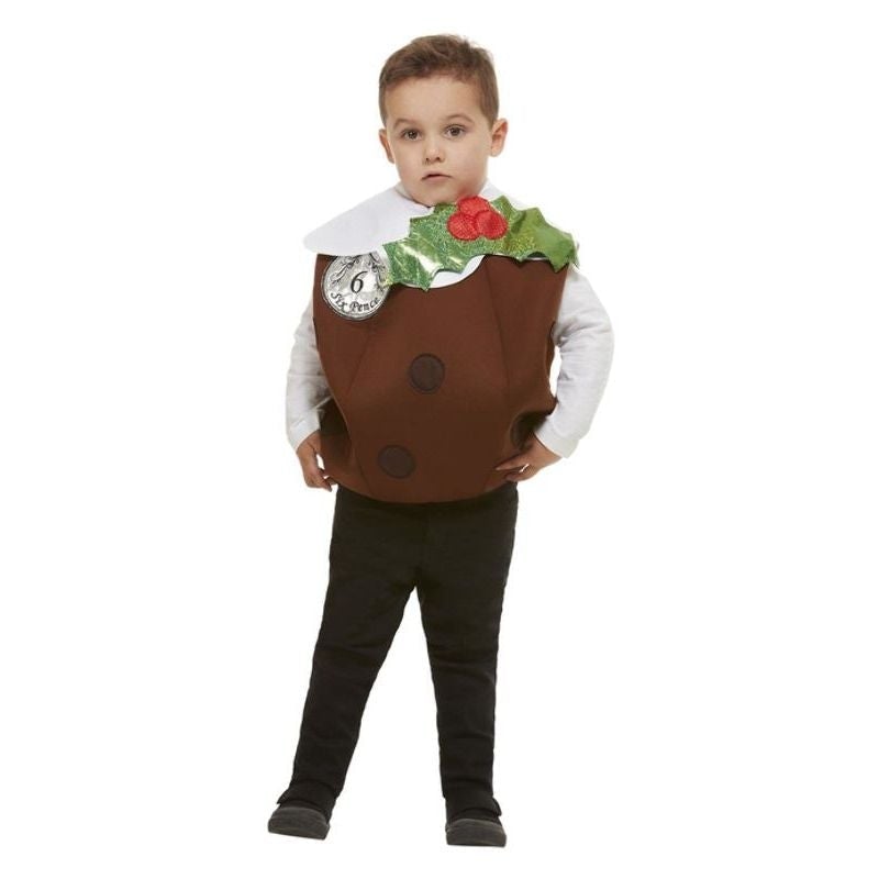 Costumes Australia Christmas Pudding 3d Costume Brown_1