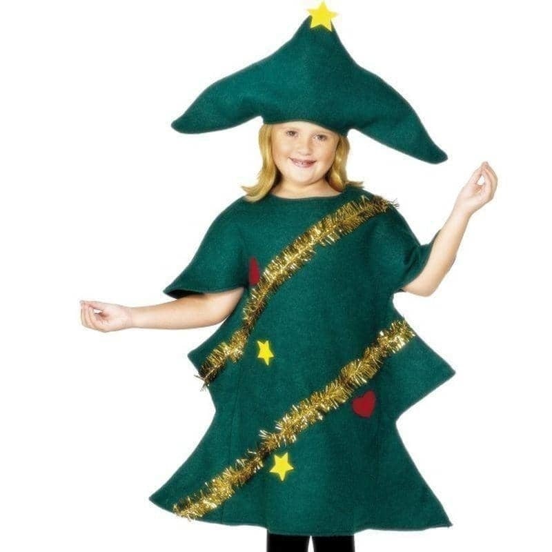 Costumes Australia Christmas Tree Costume Kids Green_1