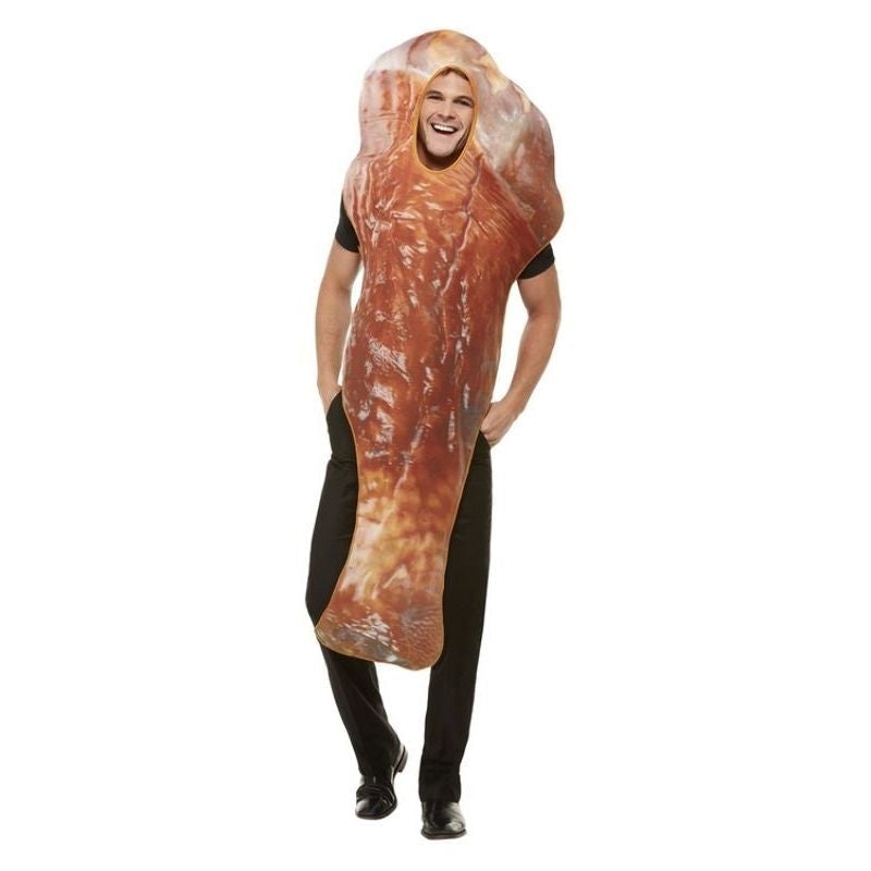 Costumes Australia Christmas Turkey Leg Costume: Realistic Brown Drumstick Design for Festive Fun_1