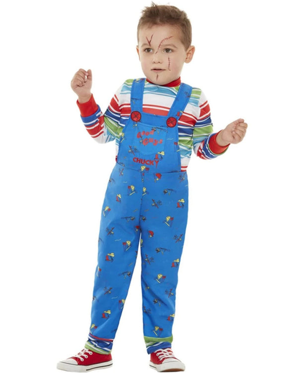 Costumes Australia Chucky Costume Toddler Blue Childs Play_4