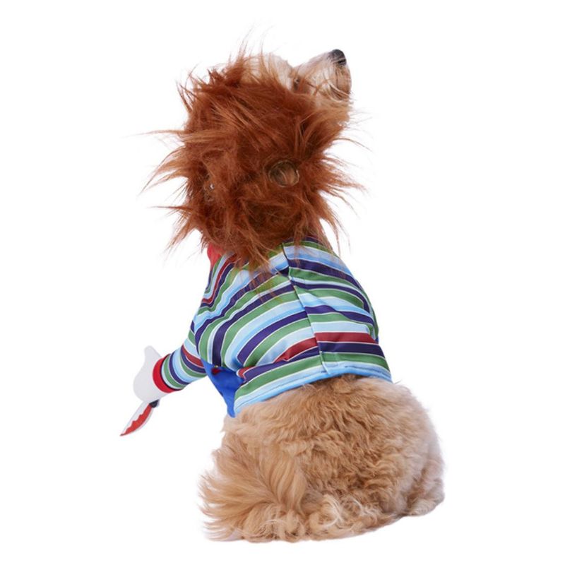 Costumes Australia Size Chart Chucky Pet Costume Dog Blue Orange Multi