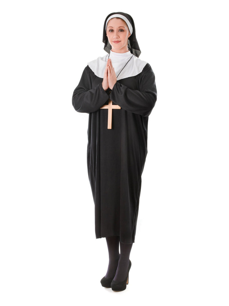 Costumes Australia Classic Nun Adult Costume Ladies Habit_1