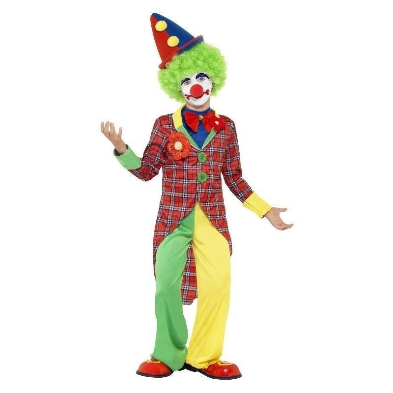 Costumes Australia Clown Costume Kids Red Green_2