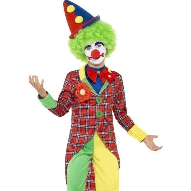 Costumes Australia Clown Costume Kids Red Green_1