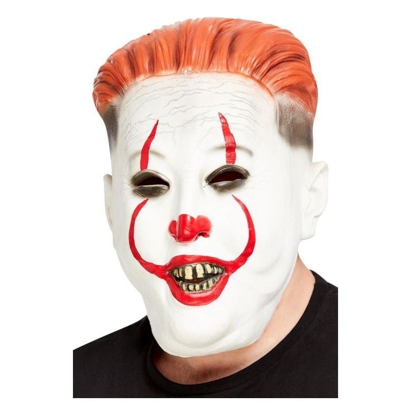 Costumes Australia Clown Dictator Latex Mask_1