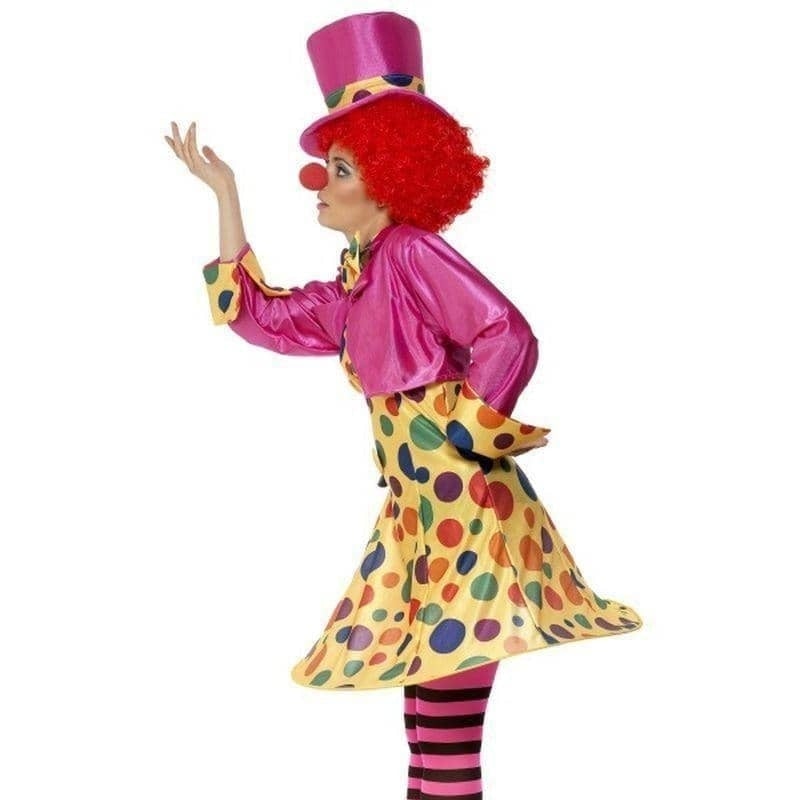 Costumes Australia Clown Lady Costume Polkadot Ladies Dress_4