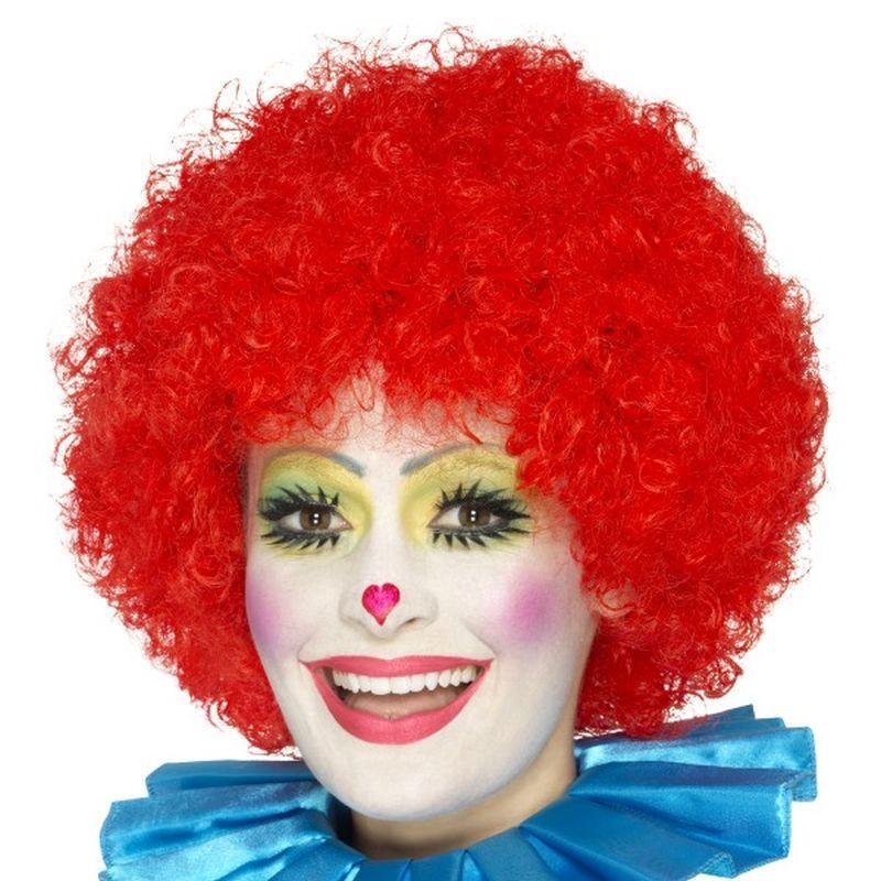 Costumes Australia Clown Neck Ruffle Adult Blue_1