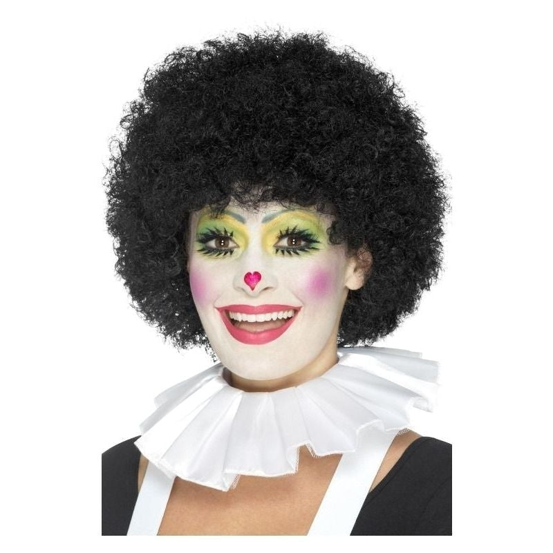 Costumes Australia Size Chart Clown Neck Ruffle Adult White