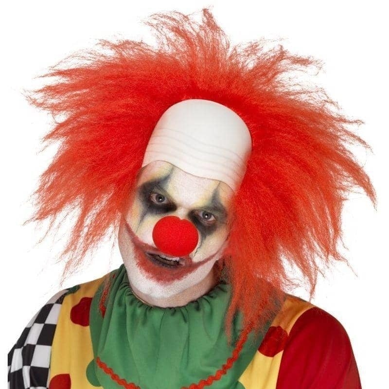 Costumes Australia Clown Wig Deluxe Adult Red_1