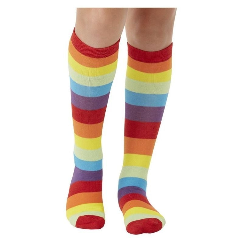 Costumes Australia Clowns Striped Socks_1