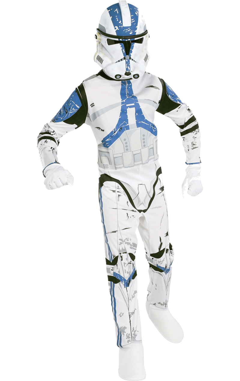 Costumes Australia Commander Rex 501st Clone Trooper Costume for Kids_1