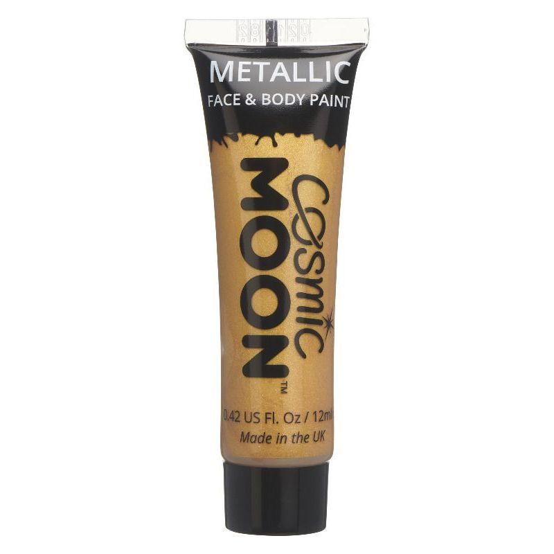 Costumes Australia Cosmic Moon Metallic Face & Body Paint Single, 12ml Costume Make Up_10