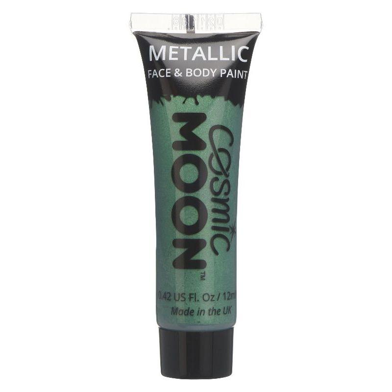 Costumes Australia Cosmic Moon Metallic Face & Body Paint Single, 12ml Costume Make Up_11