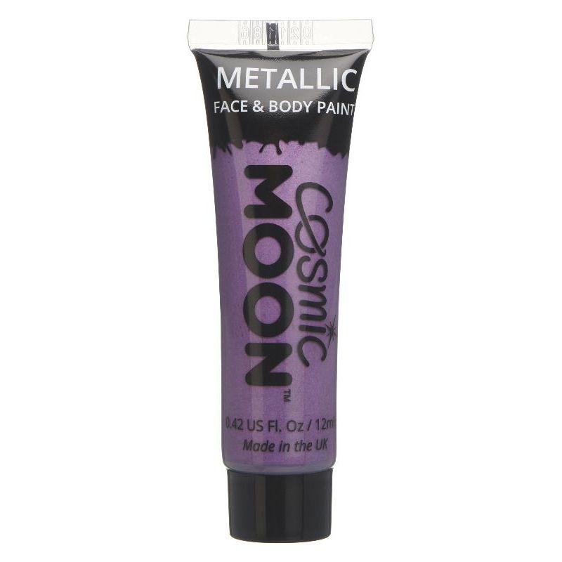 Costumes Australia Cosmic Moon Metallic Face & Body Paint Single, 12ml Costume Make Up_13