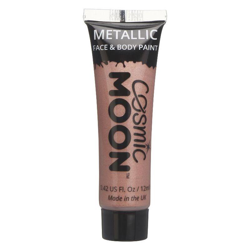 Costumes Australia Cosmic Moon Metallic Face & Body Paint Single, 12ml Costume Make Up_15