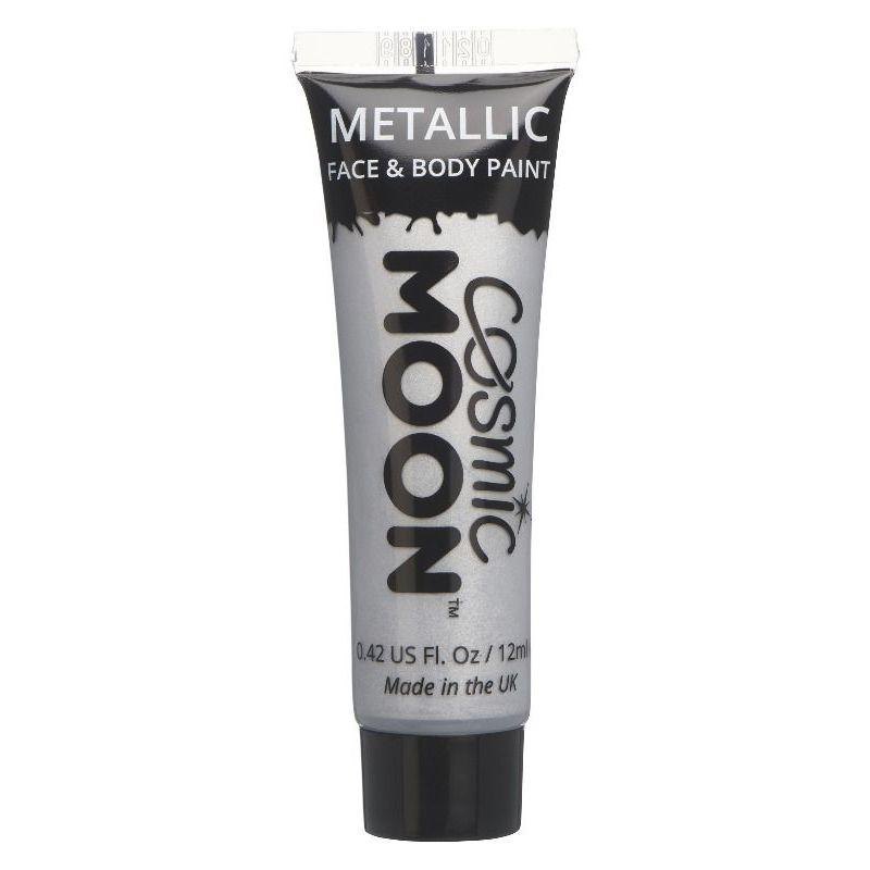 Costumes Australia Cosmic Moon Metallic Face & Body Paint Single, 12ml Costume Make Up_16