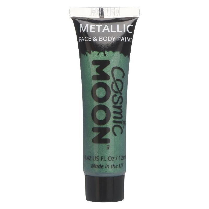 Costumes Australia Cosmic Moon Metallic Face & Body Paint Single, 12ml Costume Make Up_3