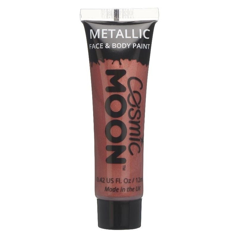 Costumes Australia Cosmic Moon Metallic Face & Body Paint Single, 12ml Costume Make Up_6