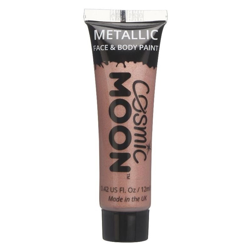 Costumes Australia Cosmic Moon Metallic Face & Body Paint Single, 12ml Costume Make Up_7