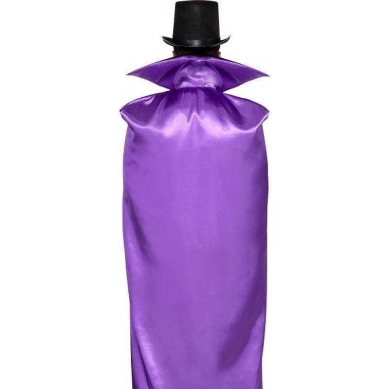 Costumes Australia Count Reversible Cape Adult Black Purple_2