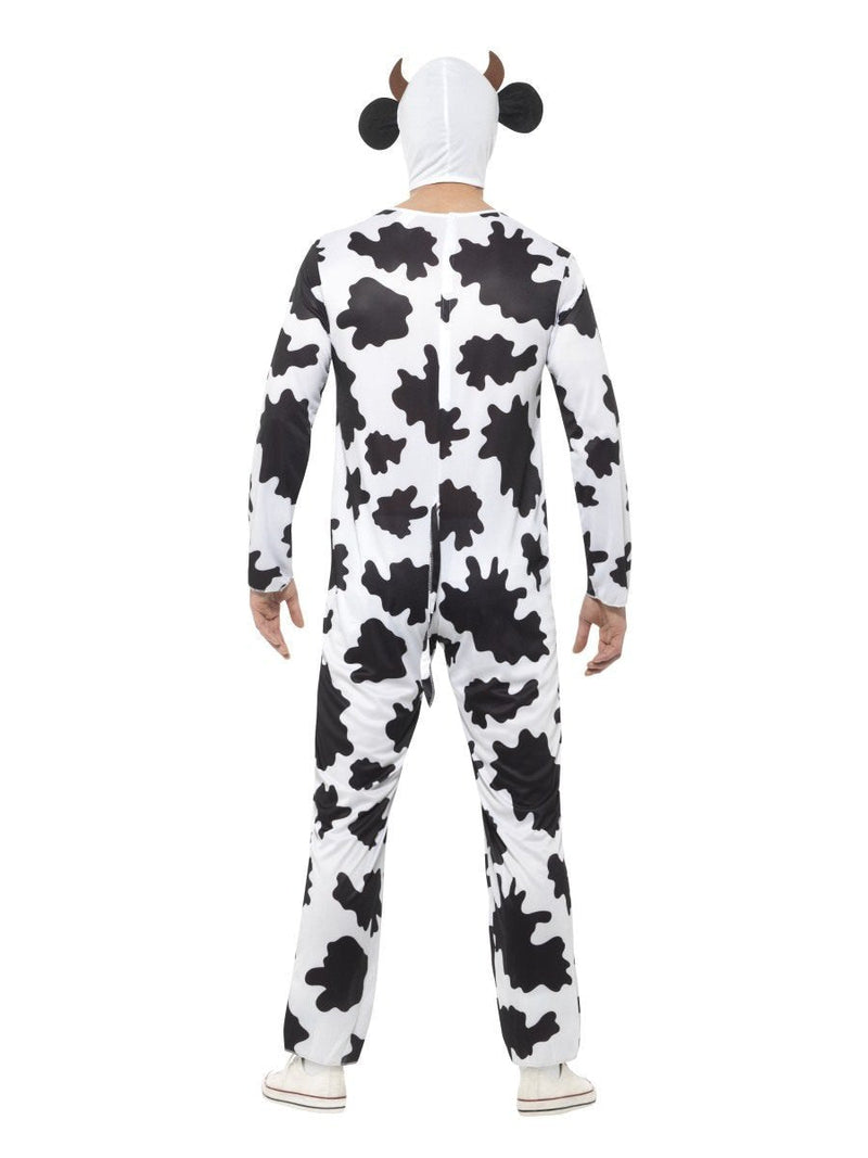 Costumes Australia Cow Costume Adult Jumpsuit with Udders_3