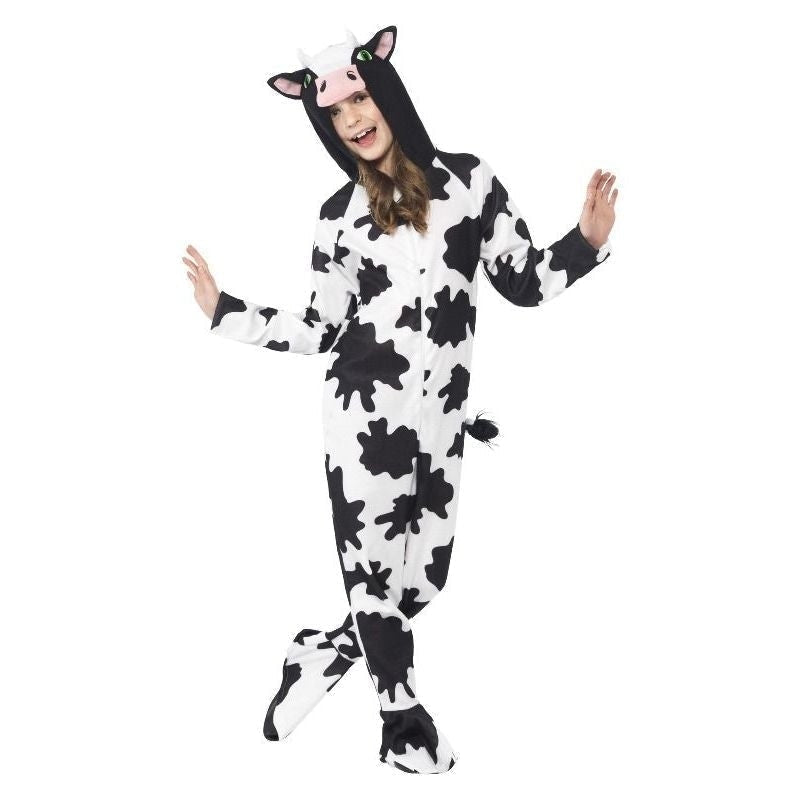 Costumes Australia Cow Costume Kids White Black_1