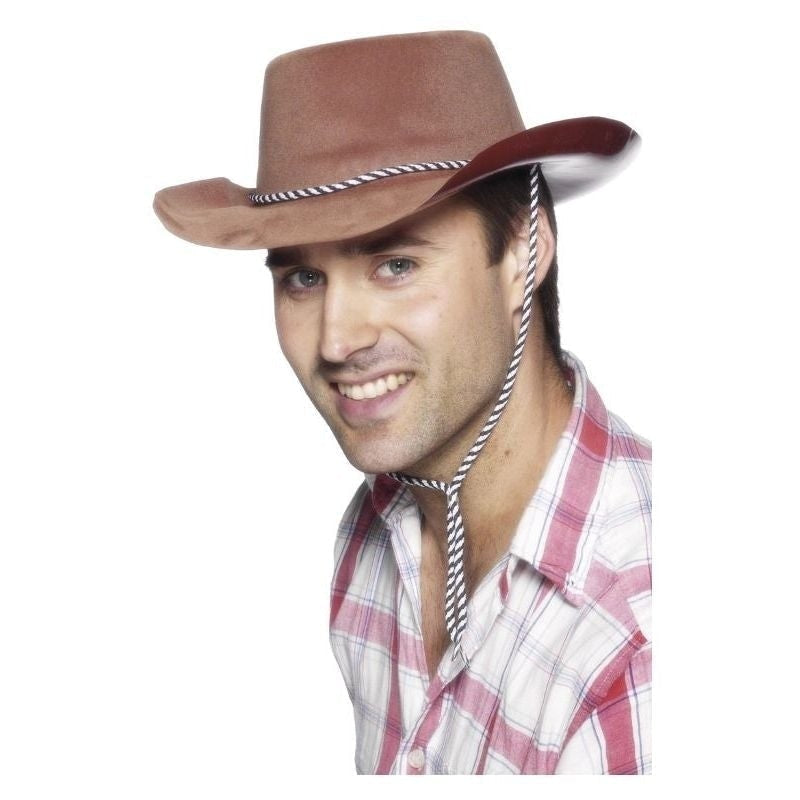 Costumes Australia Size Chart Cowboy Hat Adult Brown