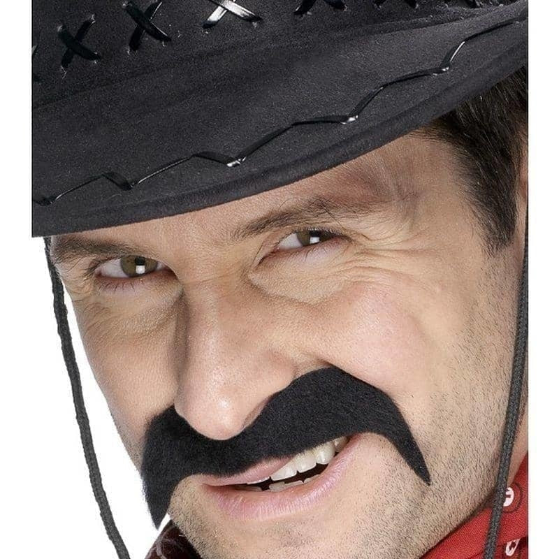 Costumes Australia Cowboy Tash Adult Black_1