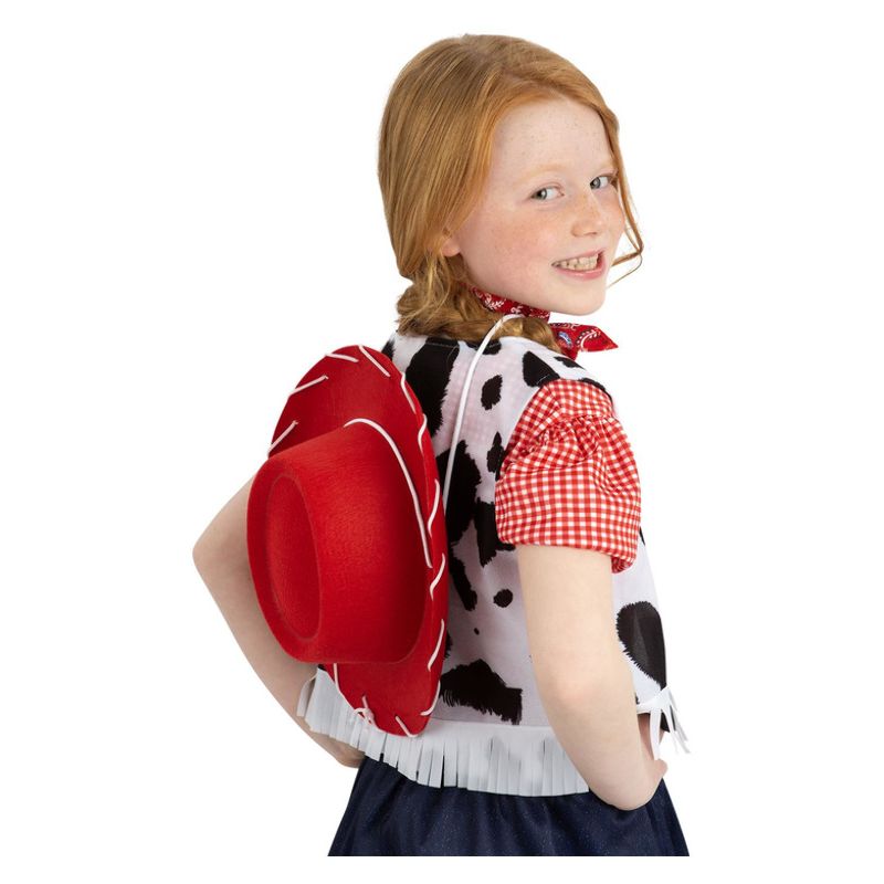 Costumes Australia Cowgirl Stitched Hat Red Child_1