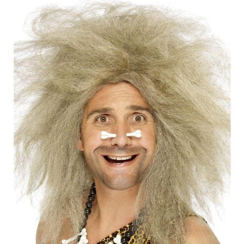 Costumes Australia Crazy Caveman Wig Adult Blonde_1