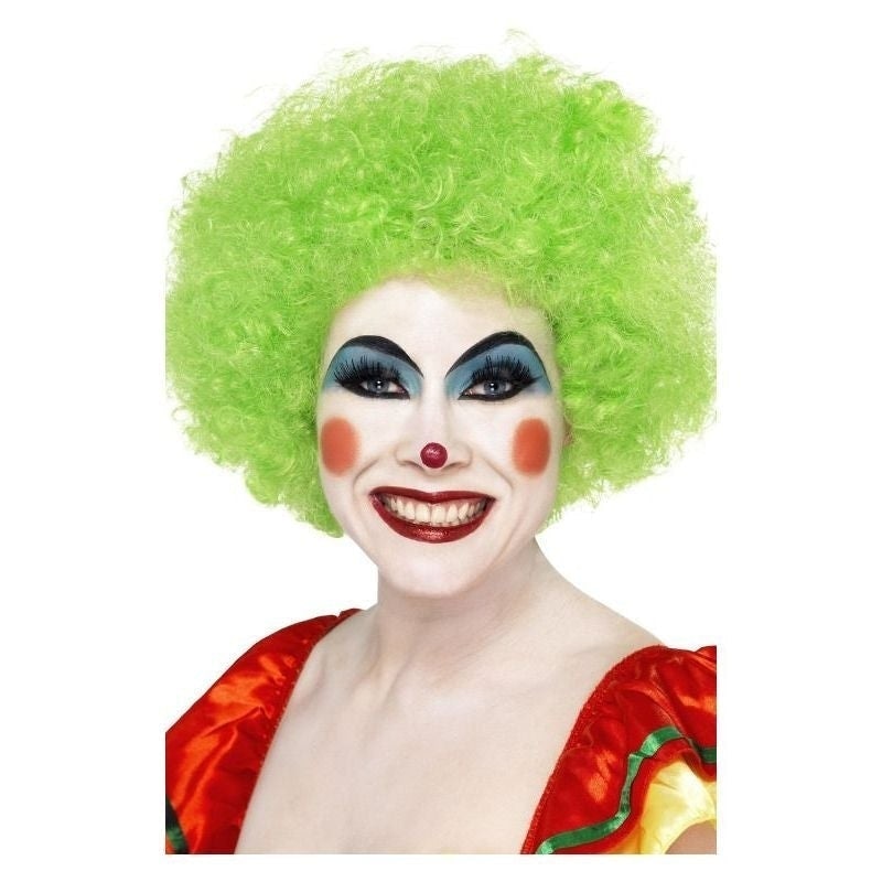 Costumes Australia Crazy Clown Wig Adult Green_2