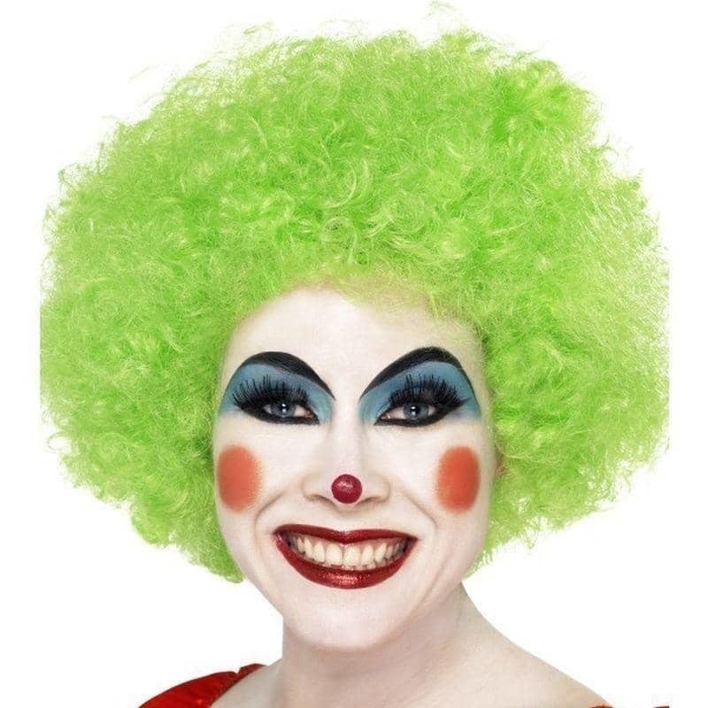 Costumes Australia Crazy Clown Wig Adult Green_1