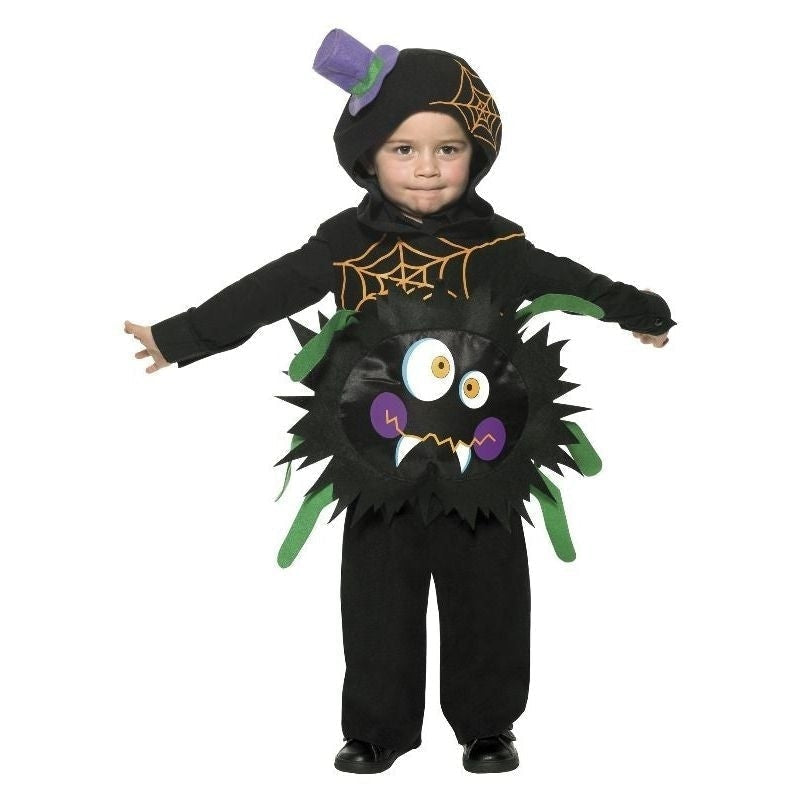 Costumes Australia Crazy Spider Costume Kids Black_2