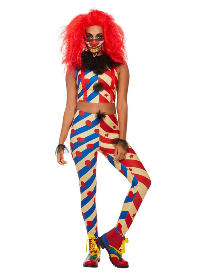 Costumes Australia Creepy Clown Costume Ladies Horror Circus_2