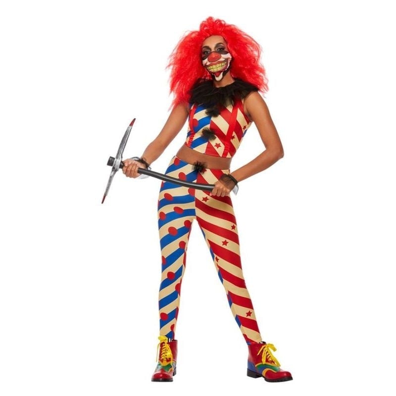 Costumes Australia Creepy Clown Costume Ladies Horror Circus_1