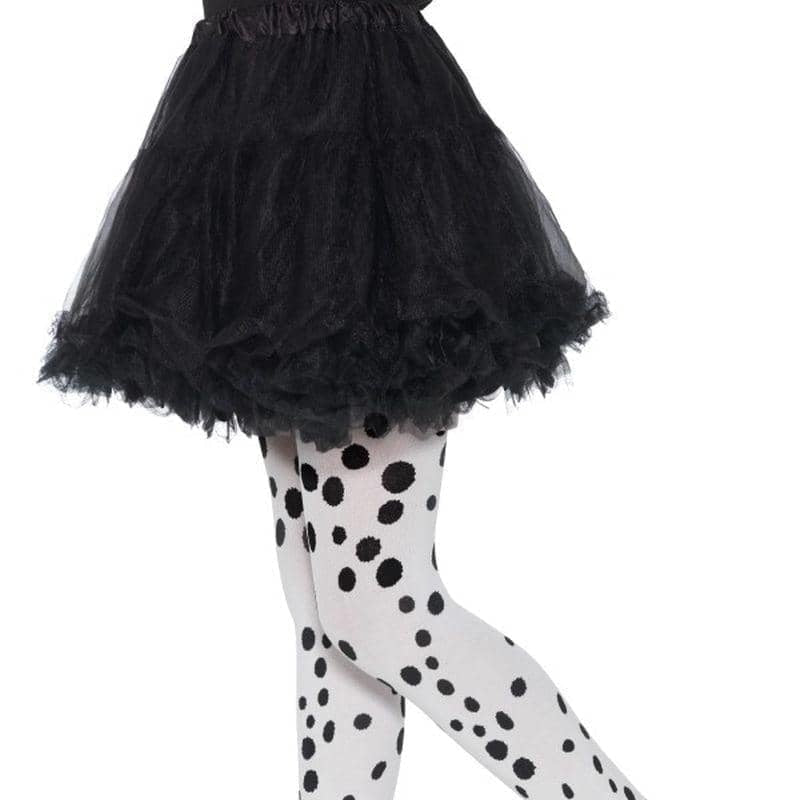 Costumes Australia Dalmatian Tights Childs Child Black White Age 6-12_1