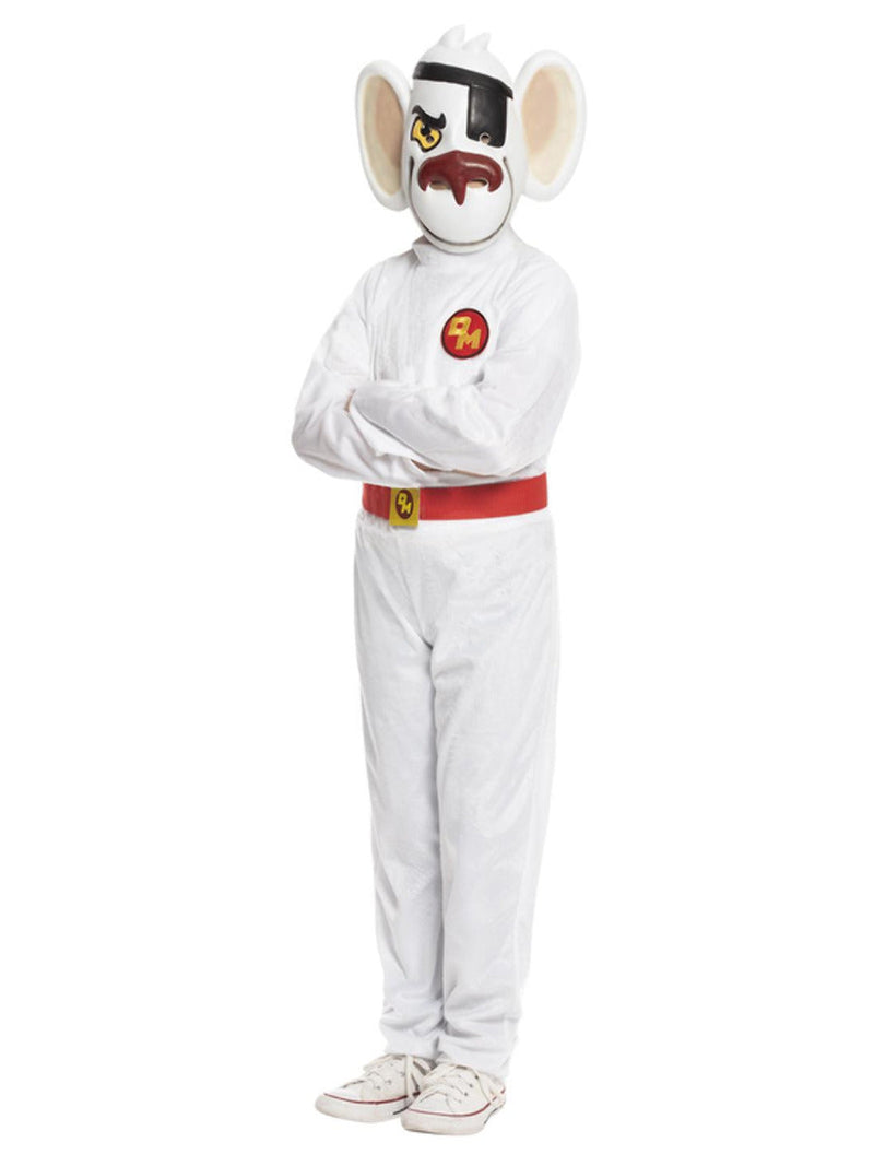 Costumes Australia Danger Mouse Licensed Costume Child White Red_2