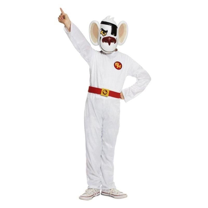 Costumes Australia Danger Mouse Licensed Costume Child White Red_1