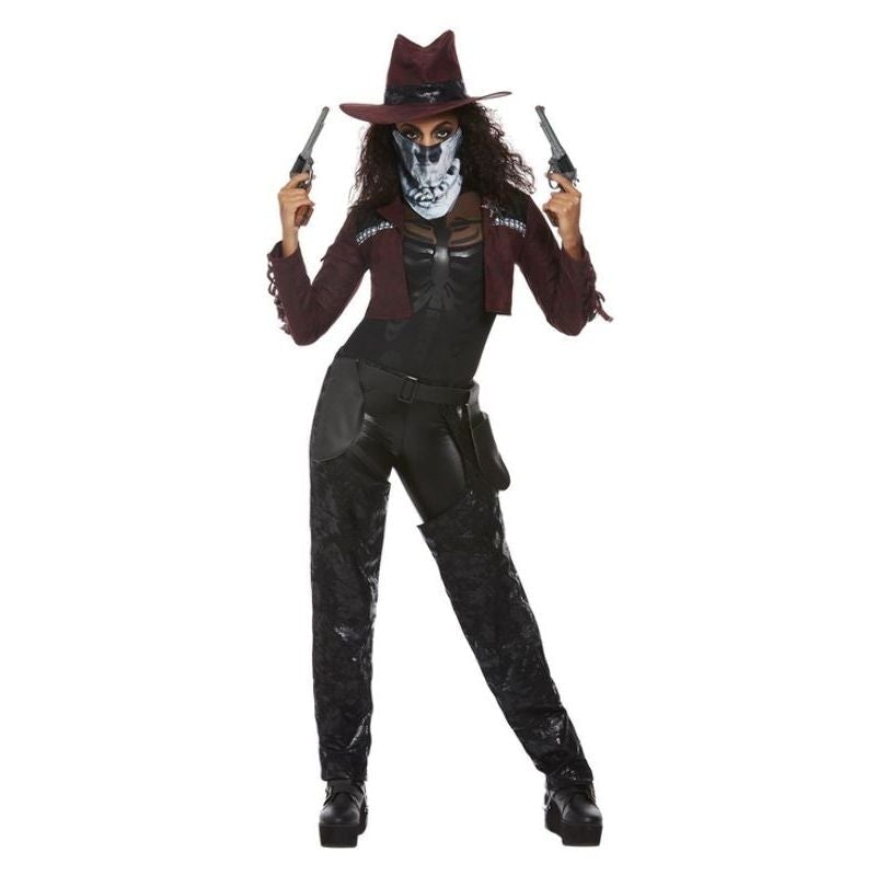 Costumes Australia Dark Spirit Western Cowgirl Ladies Costume_1