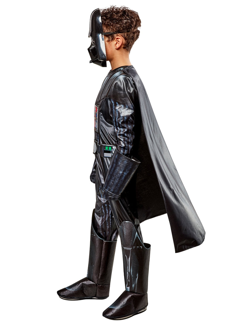 Costumes Australia Darth Vader Costume for Kids Premium Sith Suit_3