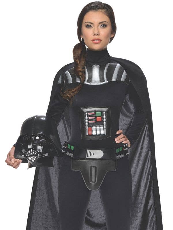 Costumes Australia Darth Vader Womens Costume with Dark Side Sith Mask_1