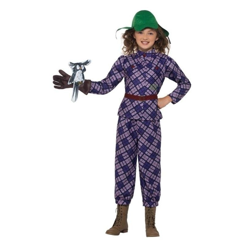 Costumes Australia David Walliams Deluxe Awful Auntie Costume Kids Purple_2