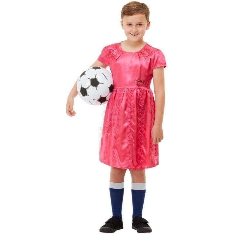 Costumes Australia David Walliams The Boy In Dress Deluxe Costume Child Pink_1