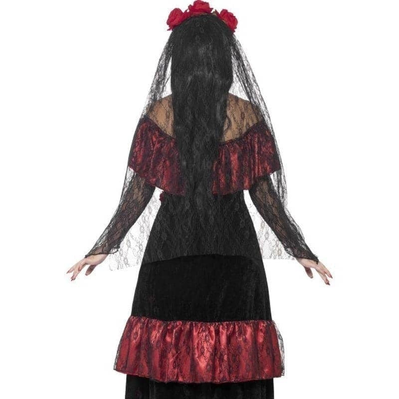 Costumes Australia Day Of The Dead Bride Costume Adult Red Dress_2