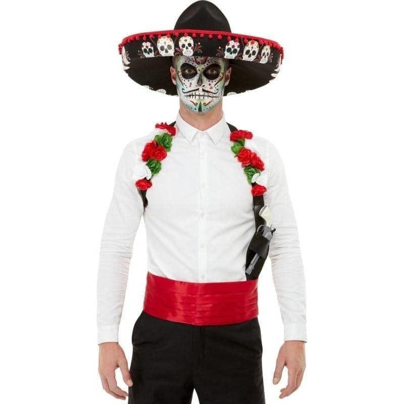 Costumes Australia Day Of The Dead Kit Adult Red_1